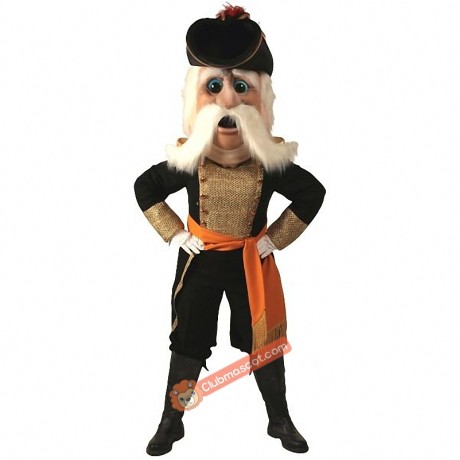 Admiral Mascot Costume, Admiral Costume