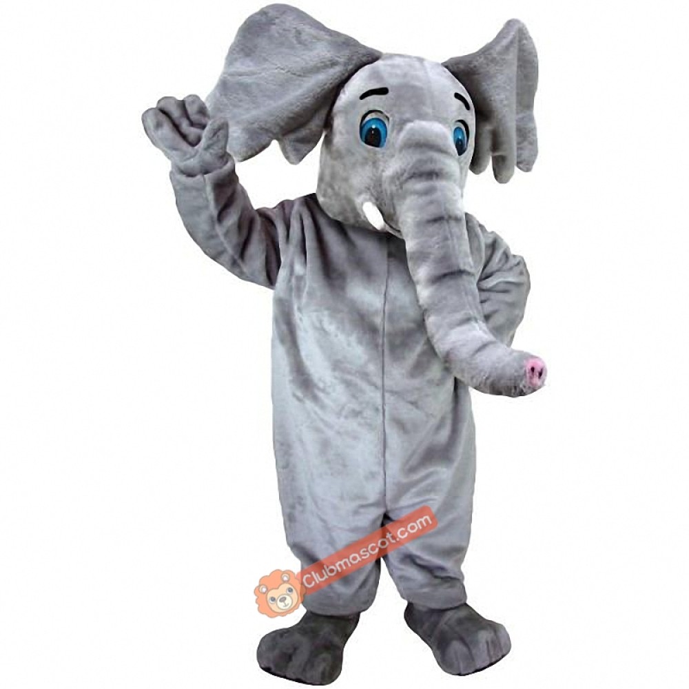 African Elephant Lightweight Mascot Costume, African Elephant Costume