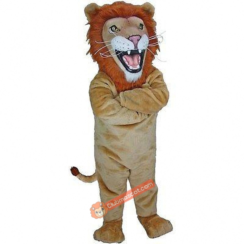 African Lion Mascot Costume, African Lion Costume