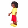 Afro Boy Mascot Costume, Afro Boy Costume