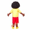 Afro Boy Mascot Costume, Afro Boy Costume