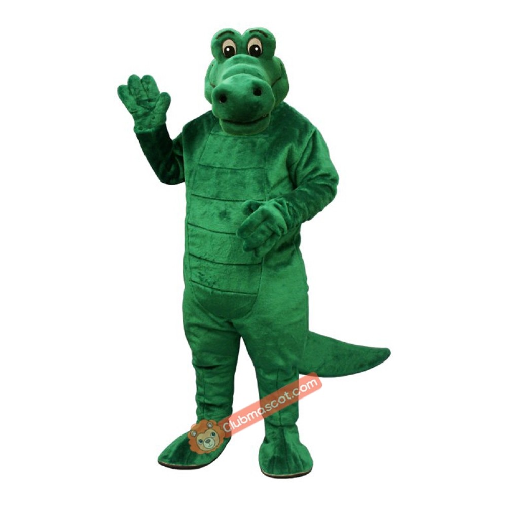 Albert Alligator Mascot Costume, Albert Alligator Costume