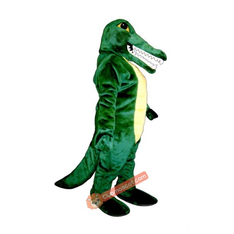 Alligator Sam Mascot Costume, Alligator Sam Costume