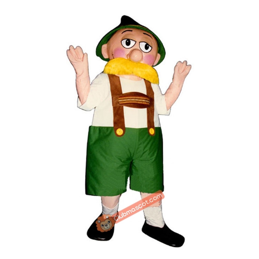 Alpine Man Mascot Costume, Alpine Man Costume