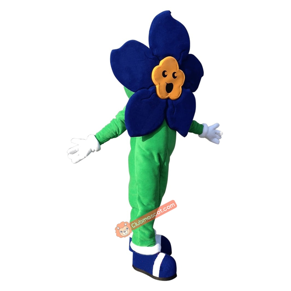 Alzheimer Flower Mascot Costume, Alzheimer Flower Costume