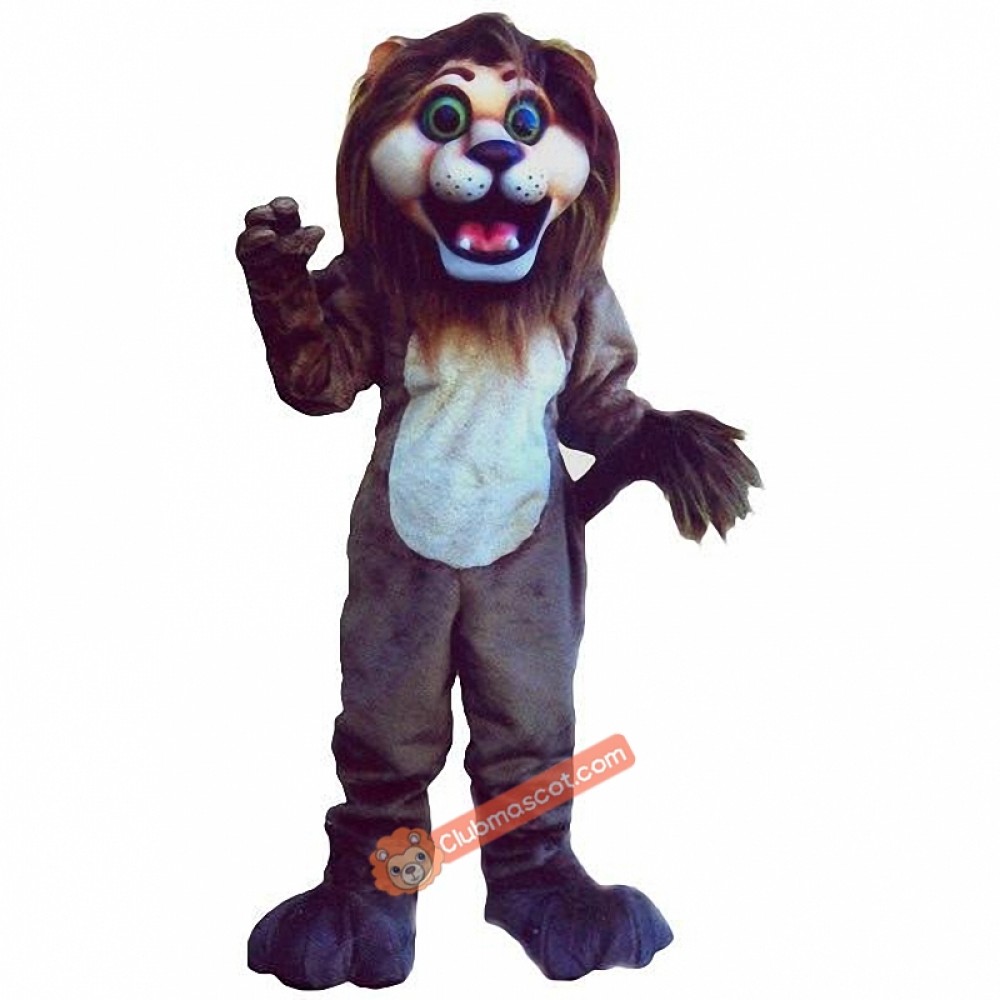 Andy Lion Mascot Costume, Andy Lion Costume