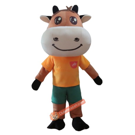 Animal Cow Mascot Costume, Animal Cow Costume