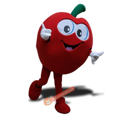 Apple Character Mascot Costume, Apple Character Costume