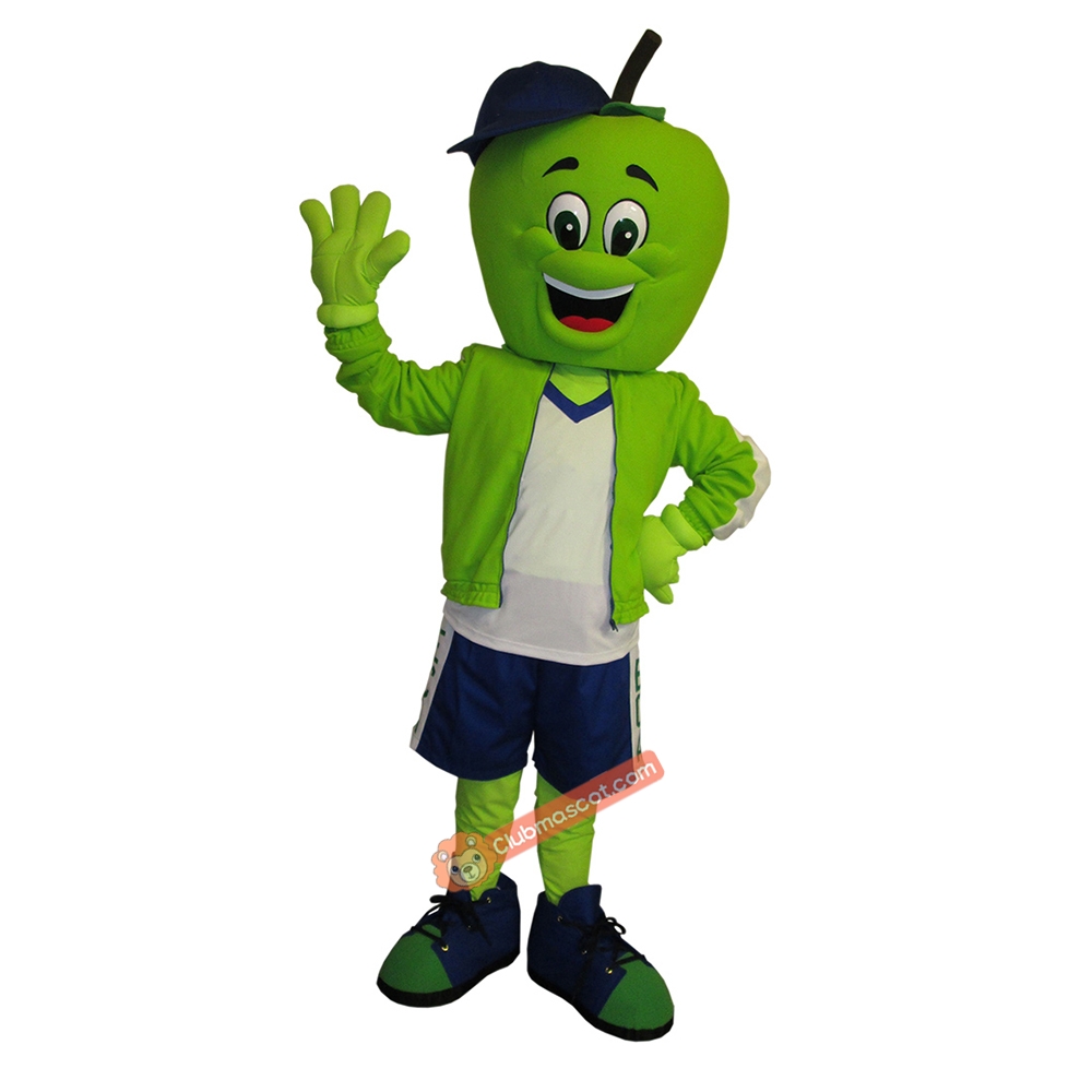 Apple Mascot Costume, Apple Costume