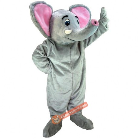 Asian Elephant Lightweight Mascot Costume, Asian Elephant Costume