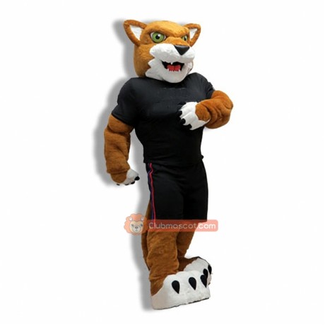 College Cougar Mascot Costume