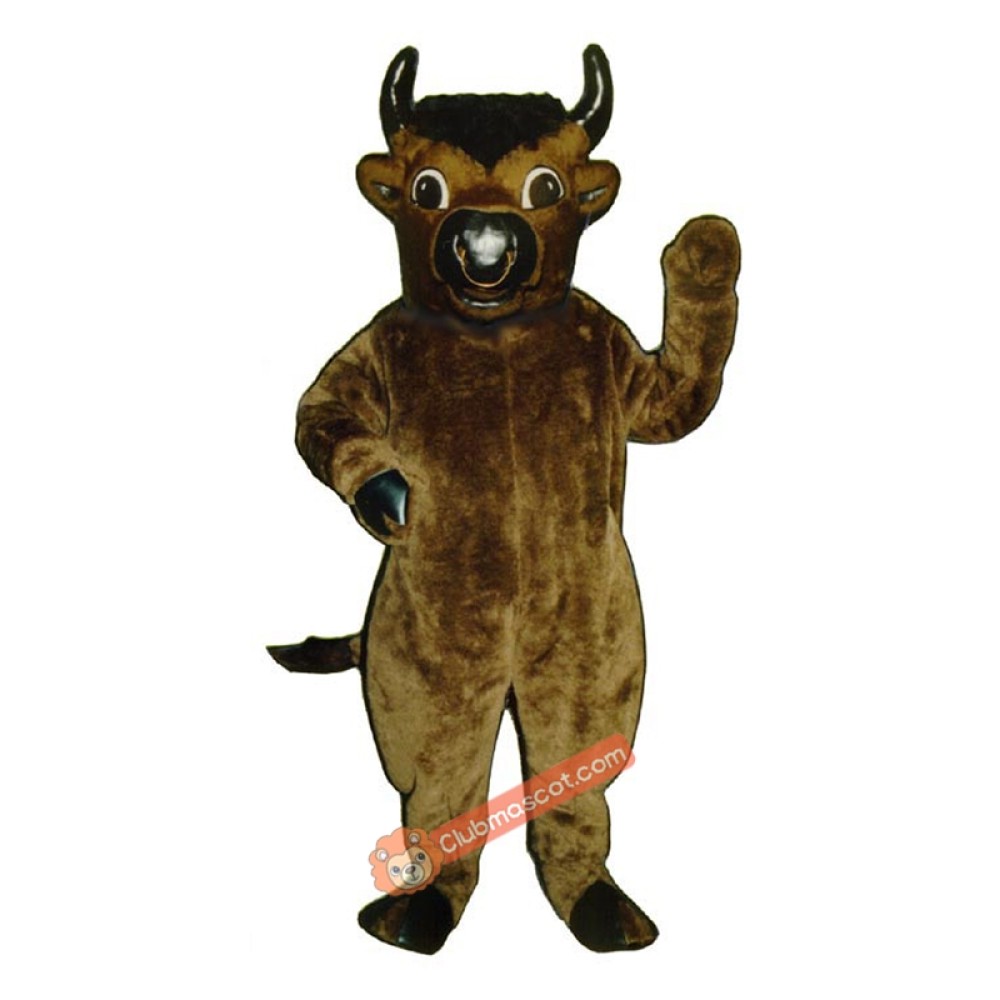 Baby Bull Mascot Costume, Baby Bull Costume