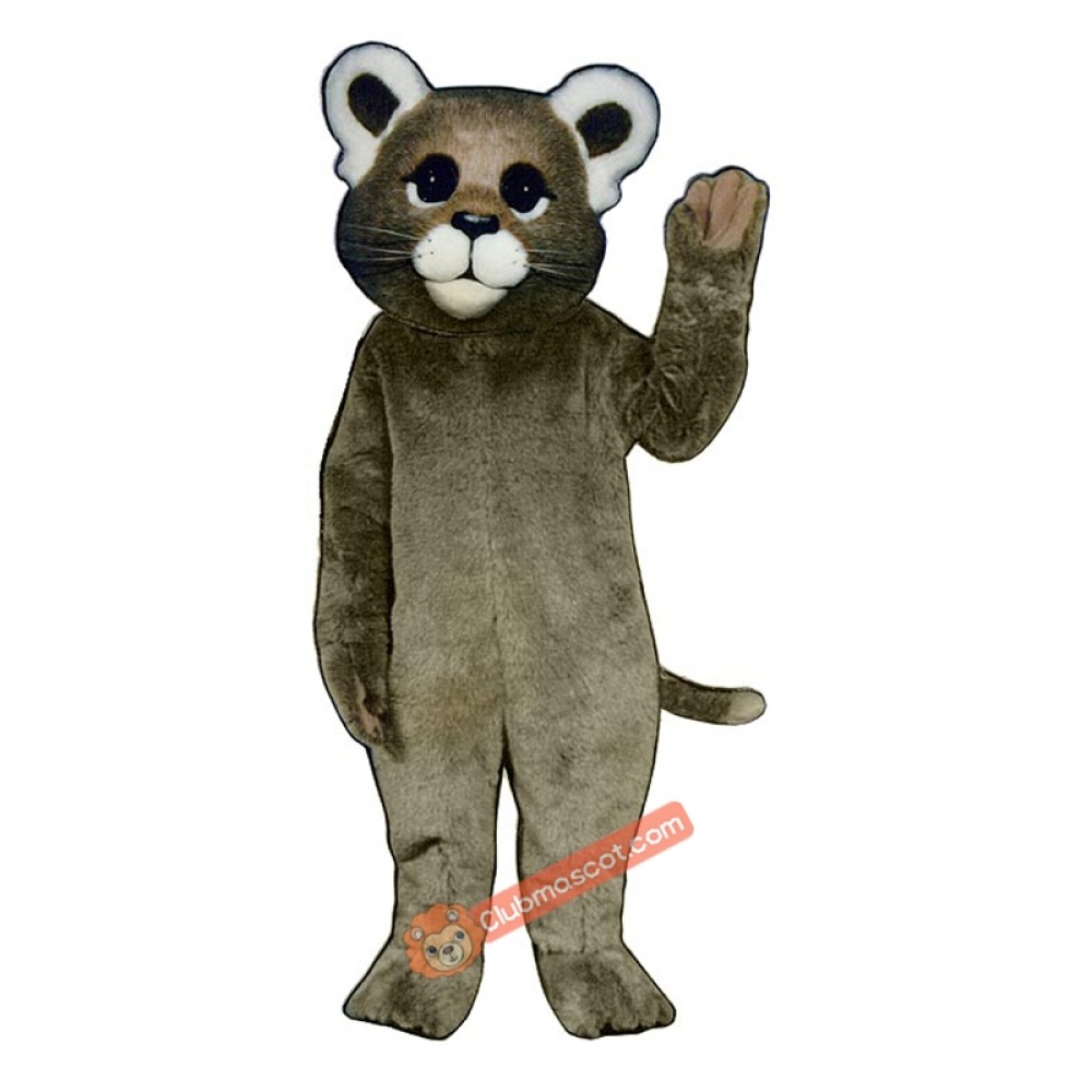 Baby Cougar Mascot Costume, Baby Cougar Costume