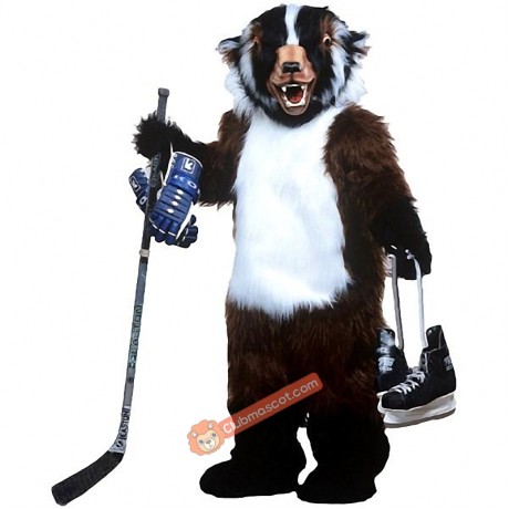 Badger Mascot Costume, Badger Costume