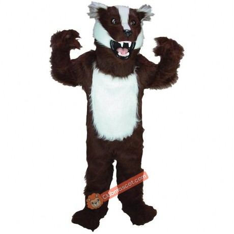 Badger Mascot Costume, Badger Costume