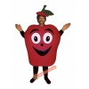 Baked Apple Mascot Costume, Baked Apple Costume