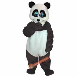 Bamboo Bear Mascot Costume, Bamboo Bear Costume