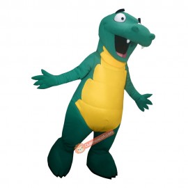 Bayou Alligator Mascot Costume, Bayou Alligator Costume