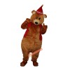 Bear Brown Cartoon Mascot Costume, Bear Brown Cartoon Costume