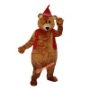 Bear Brown Cartoon Mascot Costume, Bear Brown Cartoon Costume