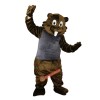 Beaver Gopher Cartoon Mascot Costume, Beaver Gopher Cartoon Costume