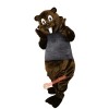 Beaver Gopher Cartoon Mascot Costume, Beaver Gopher Cartoon Costume