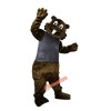 Beaver Gopher Cartoon Mascot Costume, Beaver Gopher Cartoon Costume