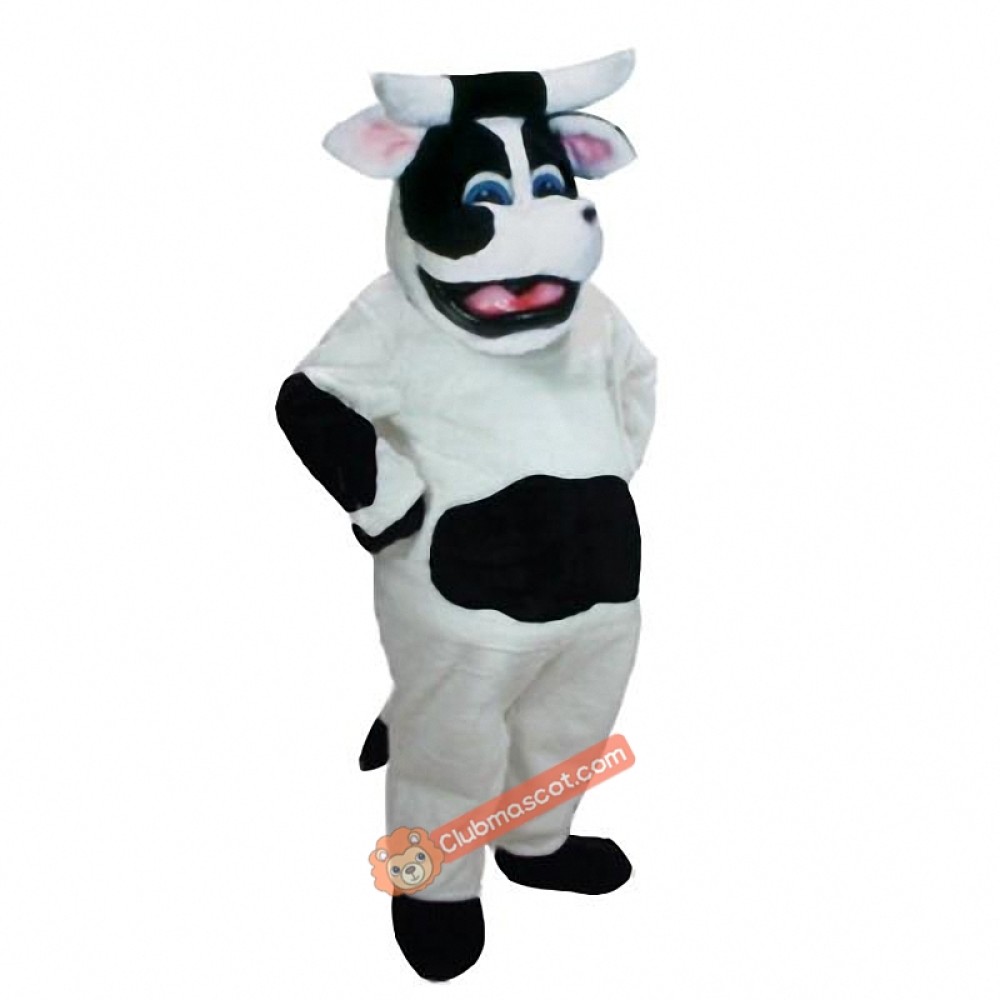 Bessie the Cow Mascot Costume, Bessie the Cow Costume