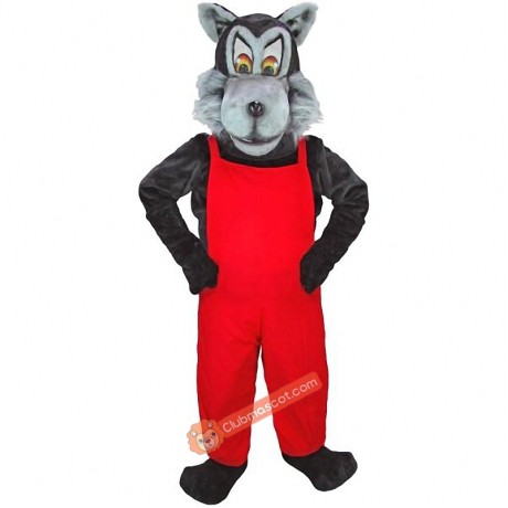 Big Bad Wolf Mascot Costume, Big Bad Wolf Costume