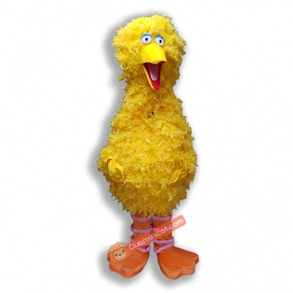 Big Bird Mascot Costume, Big Bird Costume