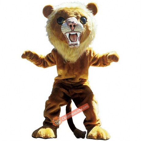 Big Cat Lion Mascot Costume, Big Cat Lion Costume