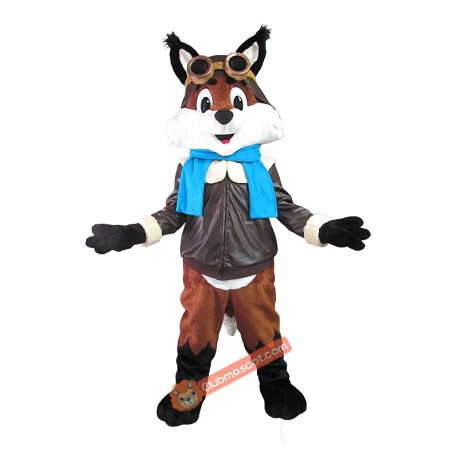 Billy the Fox Mascot Costume, Billy the Fox Costume