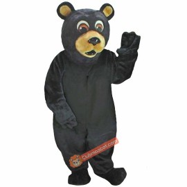 Black Bear Mascot Costume, Black Bear Costume