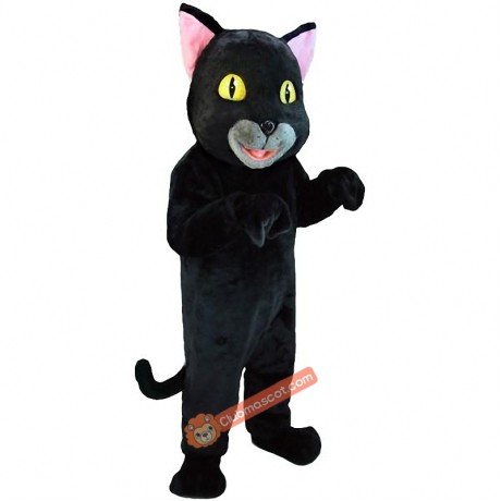 Black Cat Lightweight Mascot Costume, Black Cat Costume