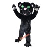 Black Cat Wolf Leopard Dog Cartoon Mascot Costume, Black Cat Wolf Leopard Dog Cartoon Costume