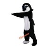 Black Dolphin Cartoon Mascot Costume, Black Dolphin Cartoon Costume