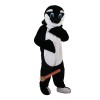 Black Dolphin Cartoon Mascot Costume, Black Dolphin Cartoon Costume