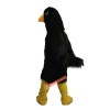 Black Eagle Cartoon Mascot Costume, Black Eagle Cartoon Costume