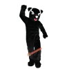 Black Leopard Panther Cartoon Mascot Costume, Black Leopard Panther Cartoon Costume