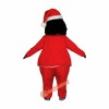 Black Santa Mascot Costume, Black Santa Costume