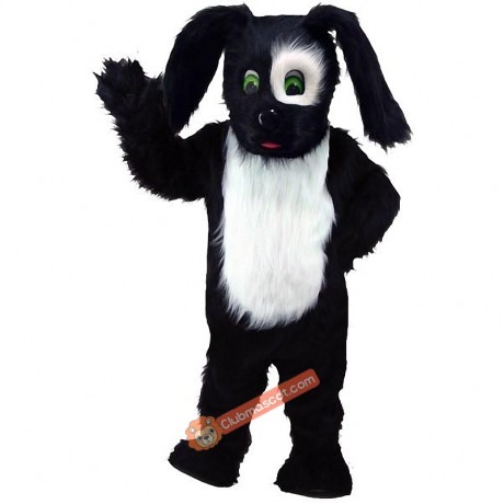 Black Sheepdog Lightweight Mascot Costume, Black Sheepdog Costume