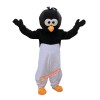 Black White Crow Cartoon Mascot Costume, Black White Crow Cartoon Costume