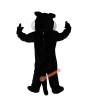 Black Wolf Cartoon Animal Mascot Costume, Black Wolf Cartoon Animal Costume