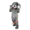 Black and White Dalmatian Dog Cartoon Mascot Costume, Black and White Dalmatian Dog Cartoon Costume