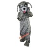 Black and White Dalmatian Dog Cartoon Mascot Costume, Black and White Dalmatian Dog Cartoon Costume