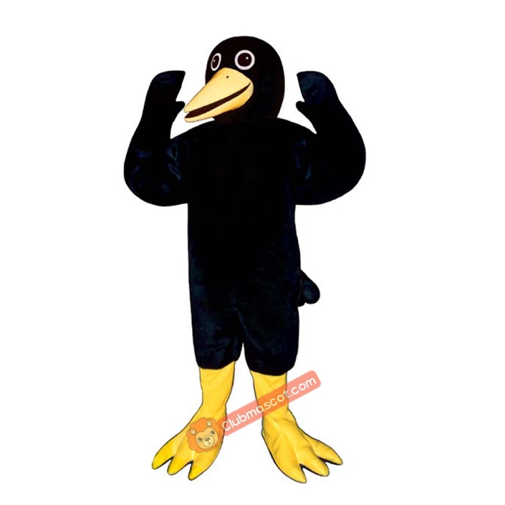 Blackie Blackbird Mascot Costume, Blackie Blackbird Costume