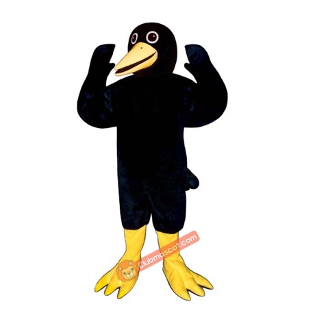 Blackie Blackbird Mascot Costume, Blackie Blackbird Costume