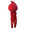 Blood Cartoon Mascot Costume, Blood Cartoon Costume