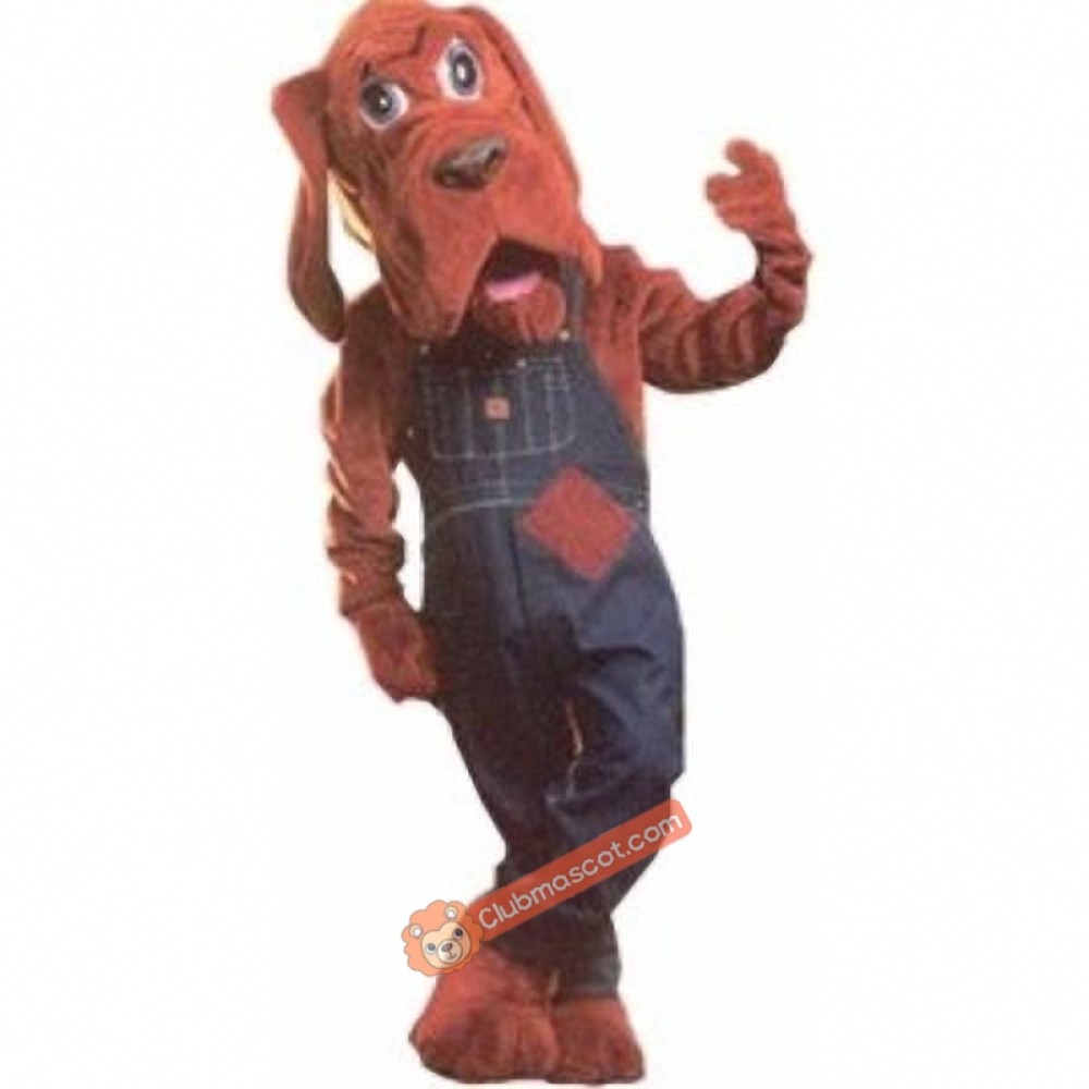 Bloodhound Mascot Costume, Bloodhound Costume