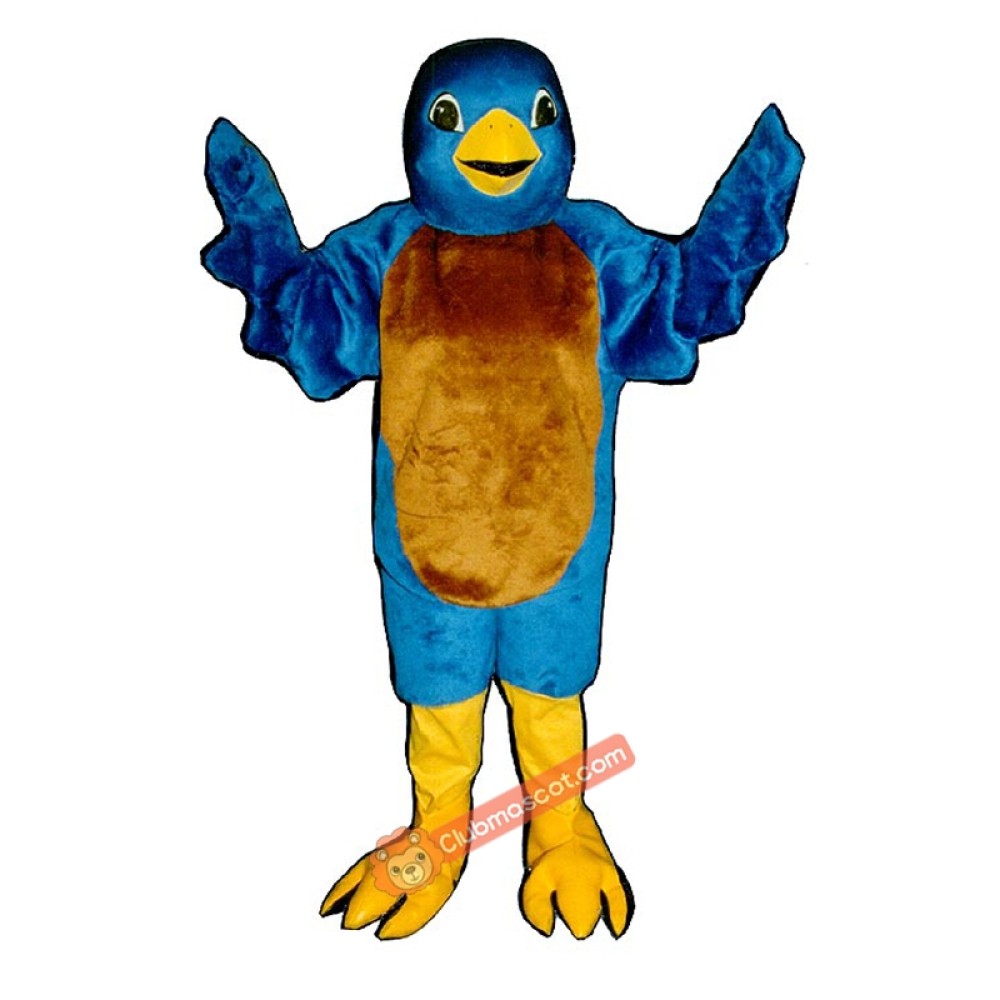 Blue Bird Mascot Costume, Blue Bird Costume